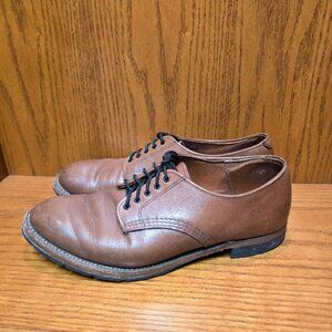 Red Wing Heritage 9046 Beckman Oxford Teak Featherstone Vigram Mens Size 10.5 D